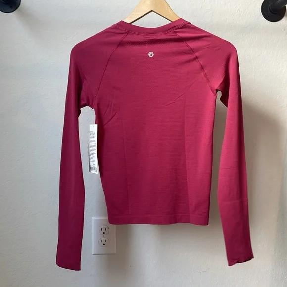 NEW Lululemon Swiftly Tech Long-Sleeve Shirt 2.0 *Waist Length - Picture 8 of 8